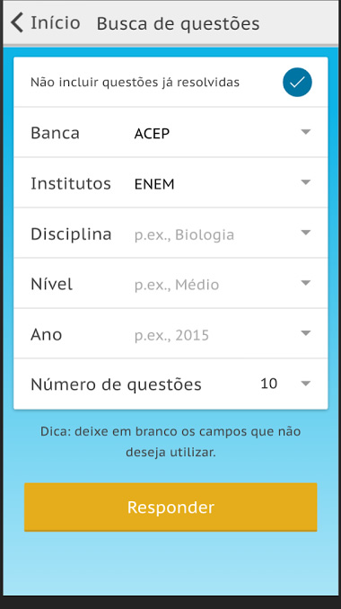 Tela 2 aplicativo Canal Educação