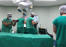 Canal Educação transmite cirurgia para estudantes de Medicina